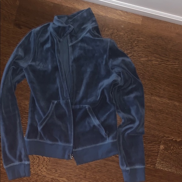 juicy couture luxe velvet track jacket - Picture 1 of 5